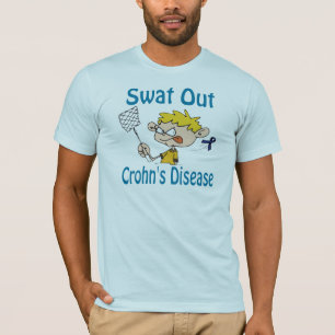 Do golpe camisa da Crohn'S-Doença para fora