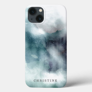 Do hipster conhecido da aguarela do monograma