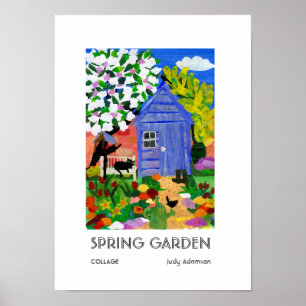 Do "impressão do poster do jardim primavera"