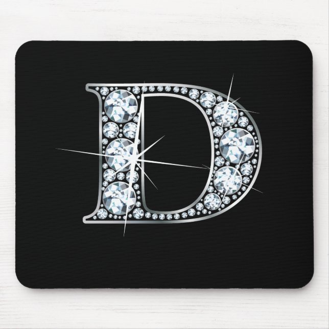 Do "impressão Mousepad de Bling diamante" de D (Frente)