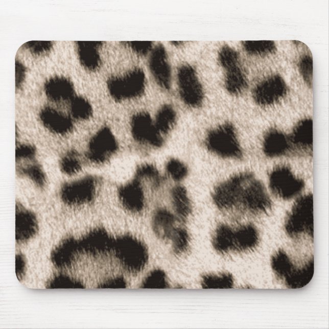 Do "impressão" Mousepad leopardo para seu (Frente)