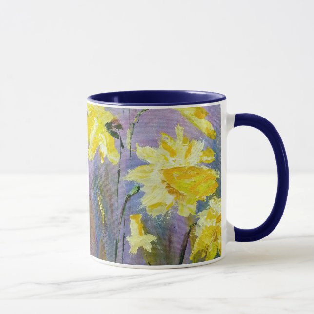 Do "jardim floral da caneca dos Daffodils (Direita)