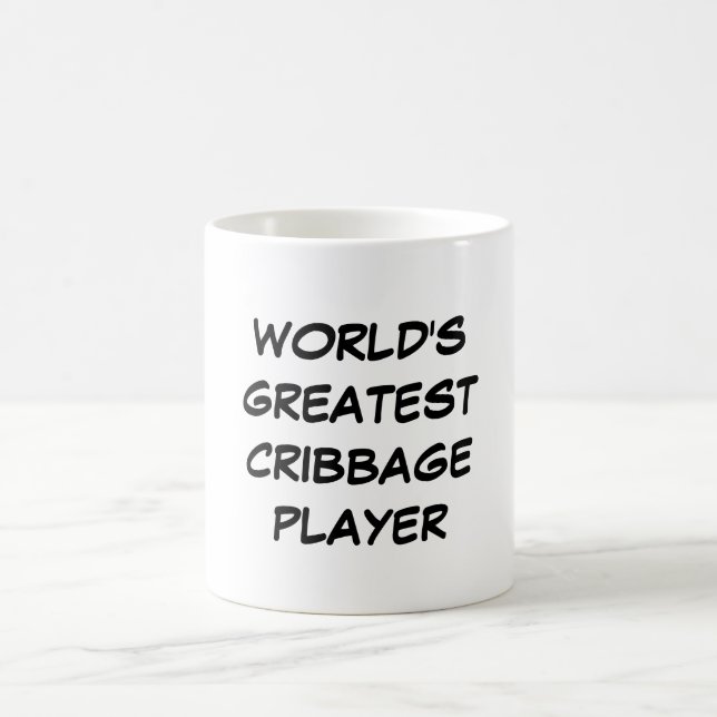 Do "jogador do Cribbage mundo caneca do grande" (Centro)