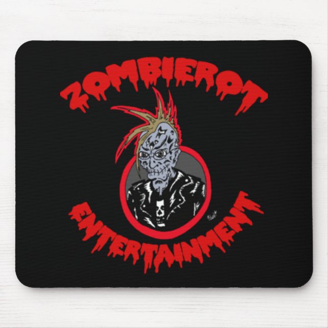Do "logotipo Mousepad de Xtoph" Zombierot zombi (Frente)