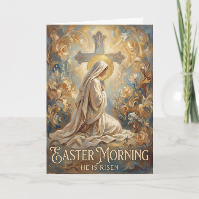 Do Luto à Glória Cartão de Páscoa (Frente)