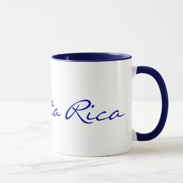 Do Macaw escarlate da caneca cerâmica de Costa (Direita)