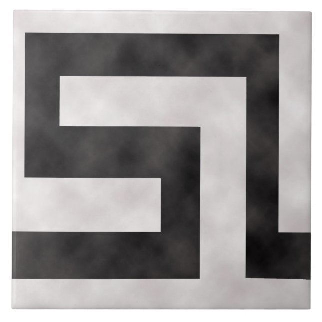 ~ do meandro preto e branco (Frente)