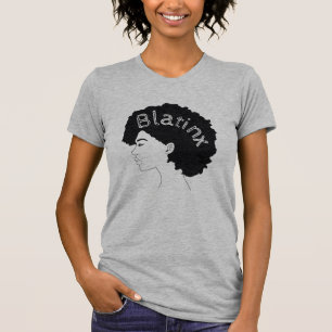 Do "o camiseta temático de "Blatinx"" da série d
