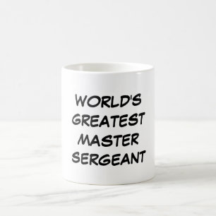Do "O grande sargento mestre" caneca mundo