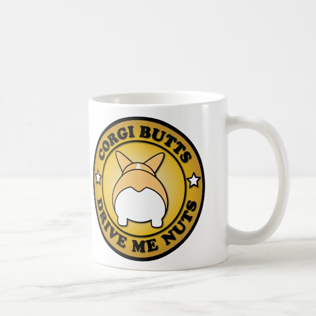 Do "Os bumbuns Corgi conduzem-me caneca dos (Direita)