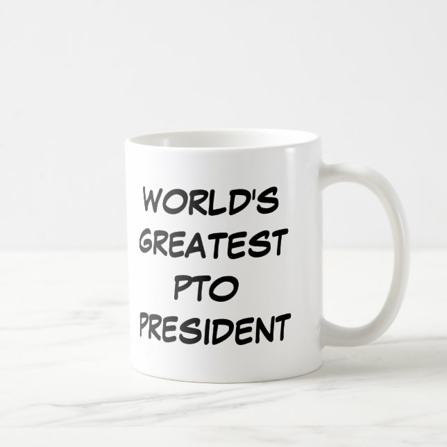 Do "presidente" caneca do PTO mundo o grande (Direita)