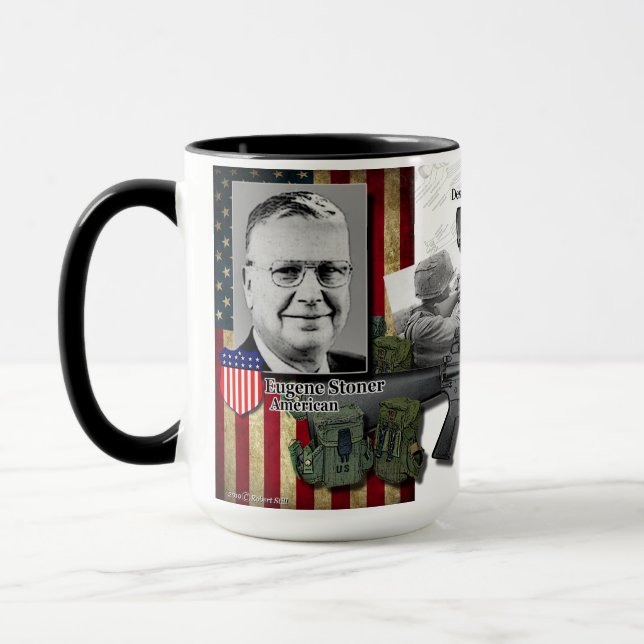 Do Stoner M16 AR Armalite do rifle caneca 1959 de (Esquerda)