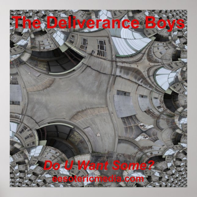 "Do U want some" Poster de 60 cm x 60 cm (Frente)