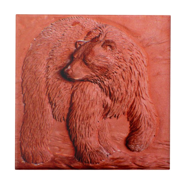 Do "urso Terracotta" por Carter L. Shepard " (Frente)