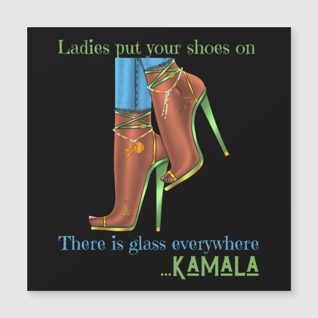 Do Vice-Presidente Ao Presidente Kamal Harris 2024 (Frente)