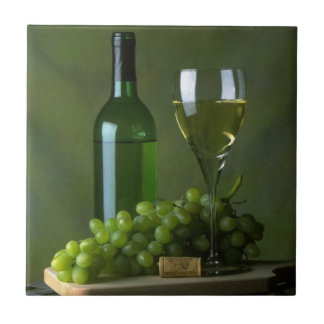 Do vinho azulejo Trivet da vida ainda