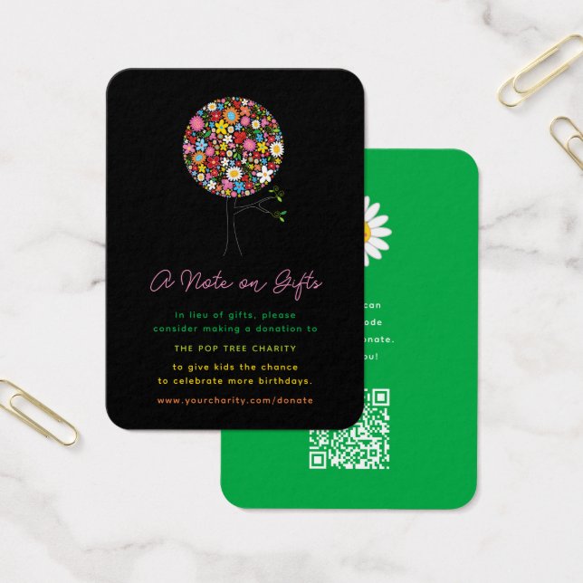 Doação de Aniversário da Menina da Árvore de Flore (Escritótio)