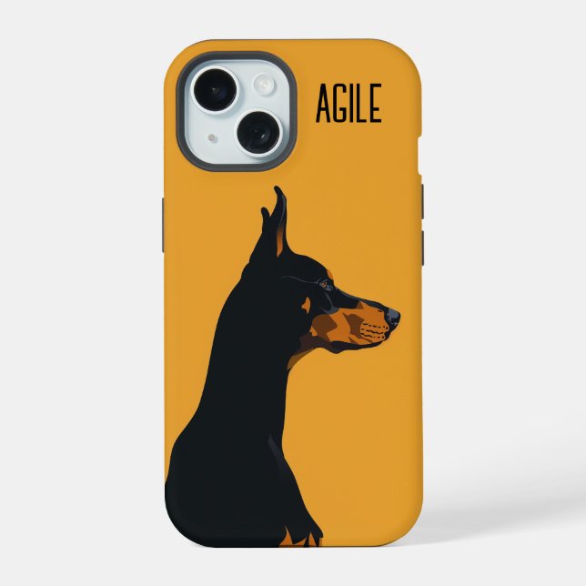 Doberman amarelo (Verso)