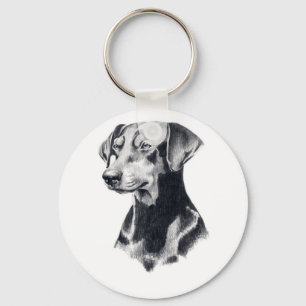 Doberman do chaveiro