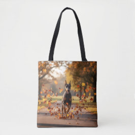 Doberman Pinscher Elegante Tote Bag