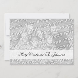 Dobre cartões de Natal tomados partido da foto com