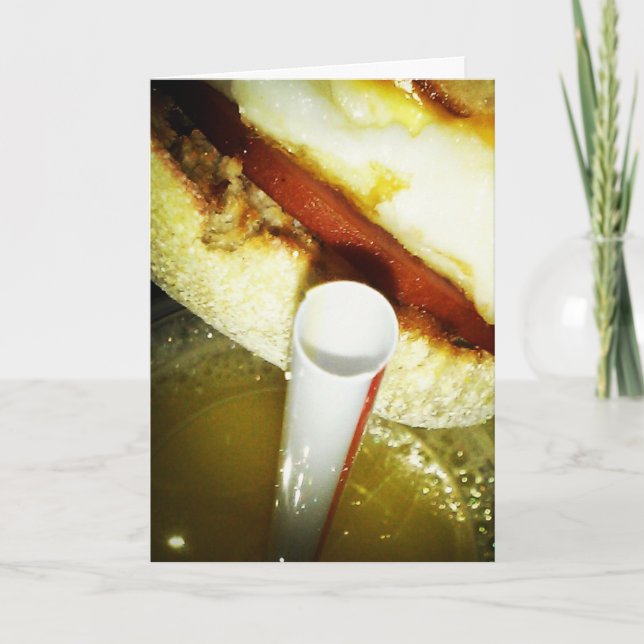 "Doc McMuffin" Consiga Bem Cartão (Frente)