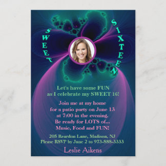 DOCE 16 Aniversário - Convite de festas