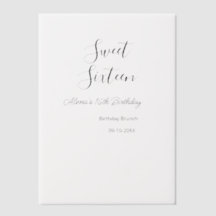 Doce, 16 anos, almoço de 16 anos, nome d