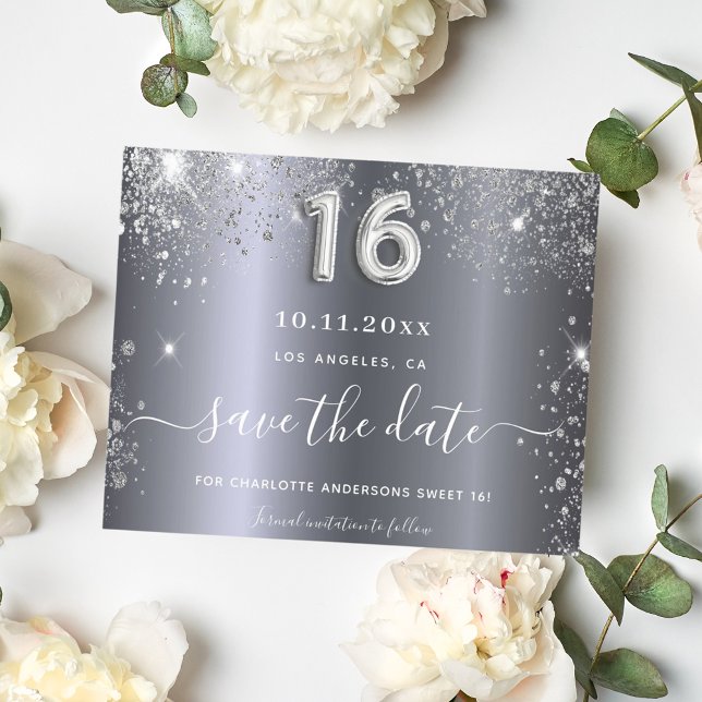 Doce 16 anos, reluz prateada salva a data (Criador carregado)