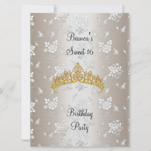 Doce 16 Convite de aniversário 2