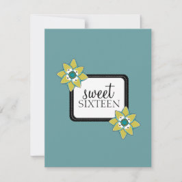 Doce 16 Convites de aniversário {Boho Chic}