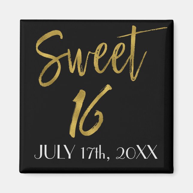 Doce 16 | Doce 16 Imãs salves a data (Frente)