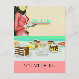 DOCE 16 NA MODA DESSERVE CONVITE