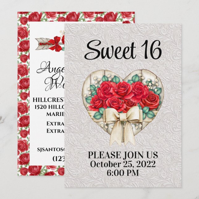 Doce 16 - Ver Convite Anterior (Frente/Verso)