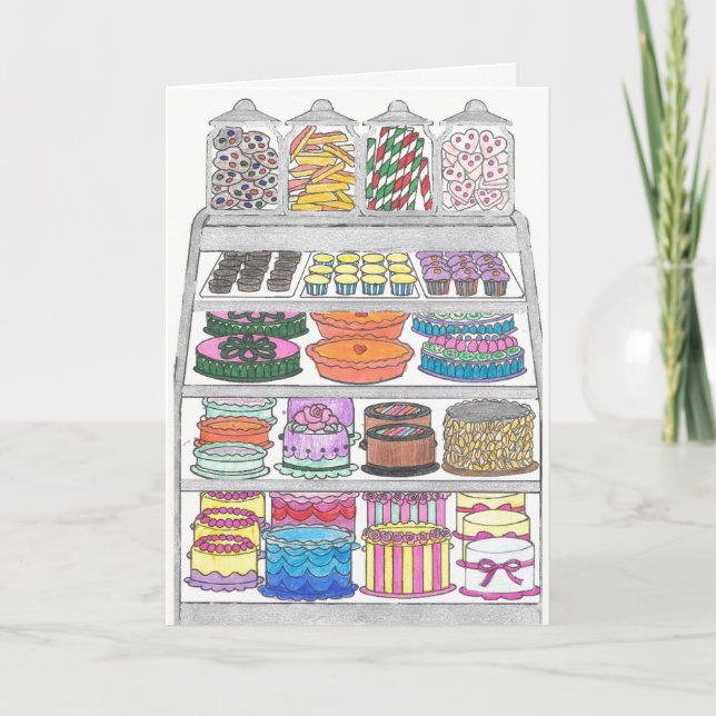 Doce Ameaça no Caso do Cartão de Aniversário (Frente)