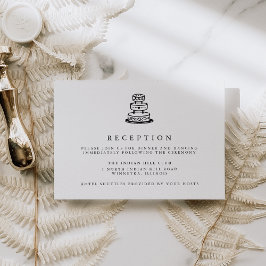 Doce Amor | Cartão de Recepção de Casamento