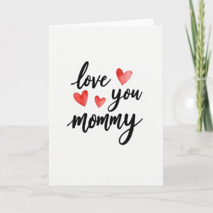 Doce Amor Você Mamãe Cartão