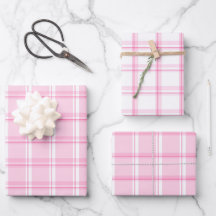 Doce Bebê Rosa e Branco Xadrez Padrão