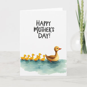 Doce Cartão de Dia das Mães Birdlings