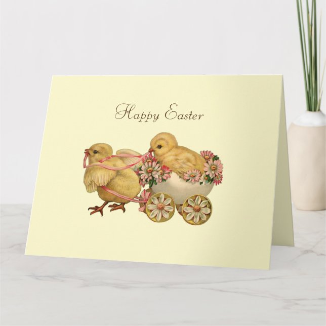 Doce cartão de Páscoa (Frente)