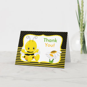 Doce Cartões de agradecimentos De Bebê