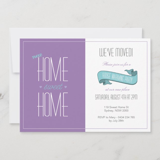 Doce Casa Convite de festas Aquecendo (Frente)