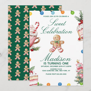 Doce Celebração Festa de Natal e Aniversário