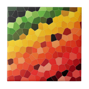 Doce Colorido Márico de Padrões de Honeycomb - A
