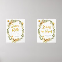 Doce Como A Bebê Festa Sinaliza Poster