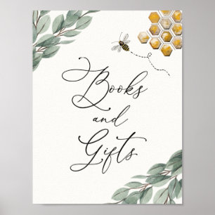 Doce como Bee Eucalyptus Books e Gifts Poster
