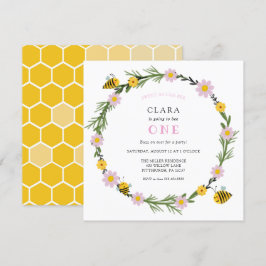 Doce Como Pode Ser O Convite De Aniversário