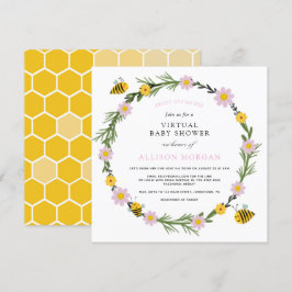 Doce Como Pode Ser O Convite De Chá de fraldas Vir