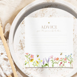 Doce Como Uma Abelha Cartão de Conselho Minimalist