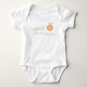 Doce como uma Camisa de Bebê de Pêssego